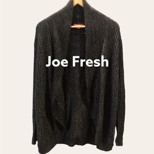 Black cardigan from Joe Fresh